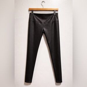 Black Faux Leather Leggings - Women Pants & Jumpsuits